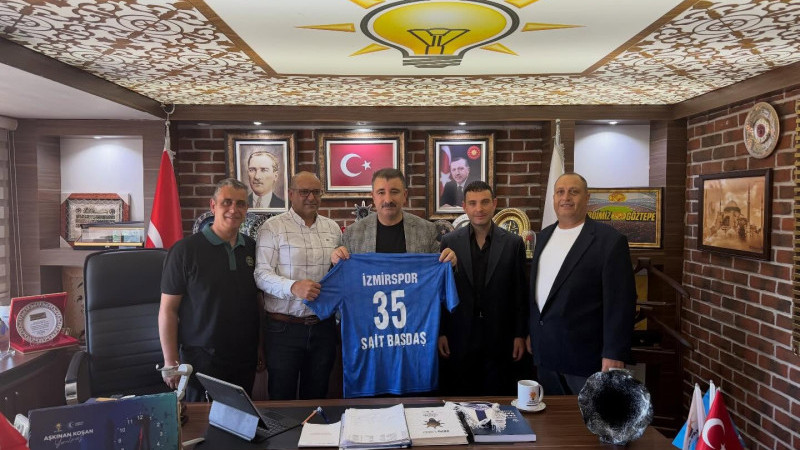 AK Partili Başdaş, İzmirspor Yönetimini Ağırladı