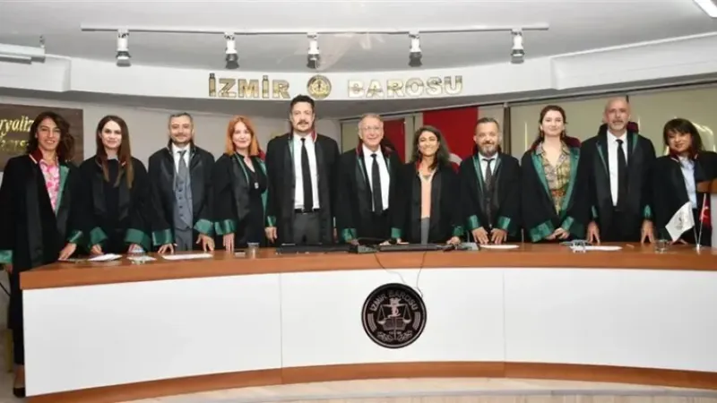 İzmir Barosu Başkanı ve Yönetim Kurulu Hakkında Soruşturma