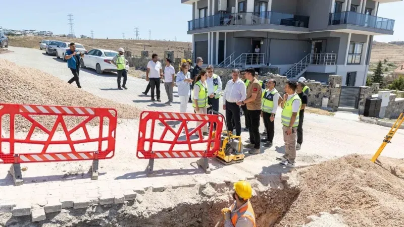 Başkan Tugay: Aliağa'da 2,5 milyar liralık altyapı yatırımı sürüyor