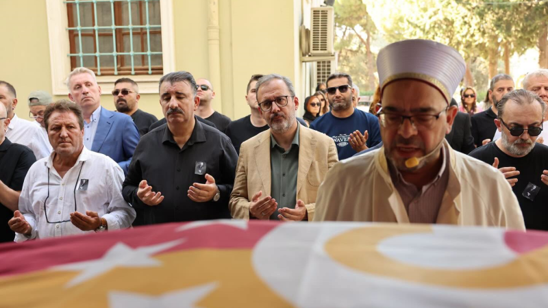 AK Parti Konak İlçe Başkanı Mehmet Sait Başdaş'tan Aziz Üstel için taziye mesajı