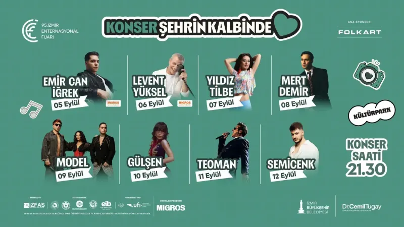 95. İzmir Enternasyonal Fuarı Başlıyor